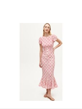 Rhode Lulani Lotus pink dress - 10